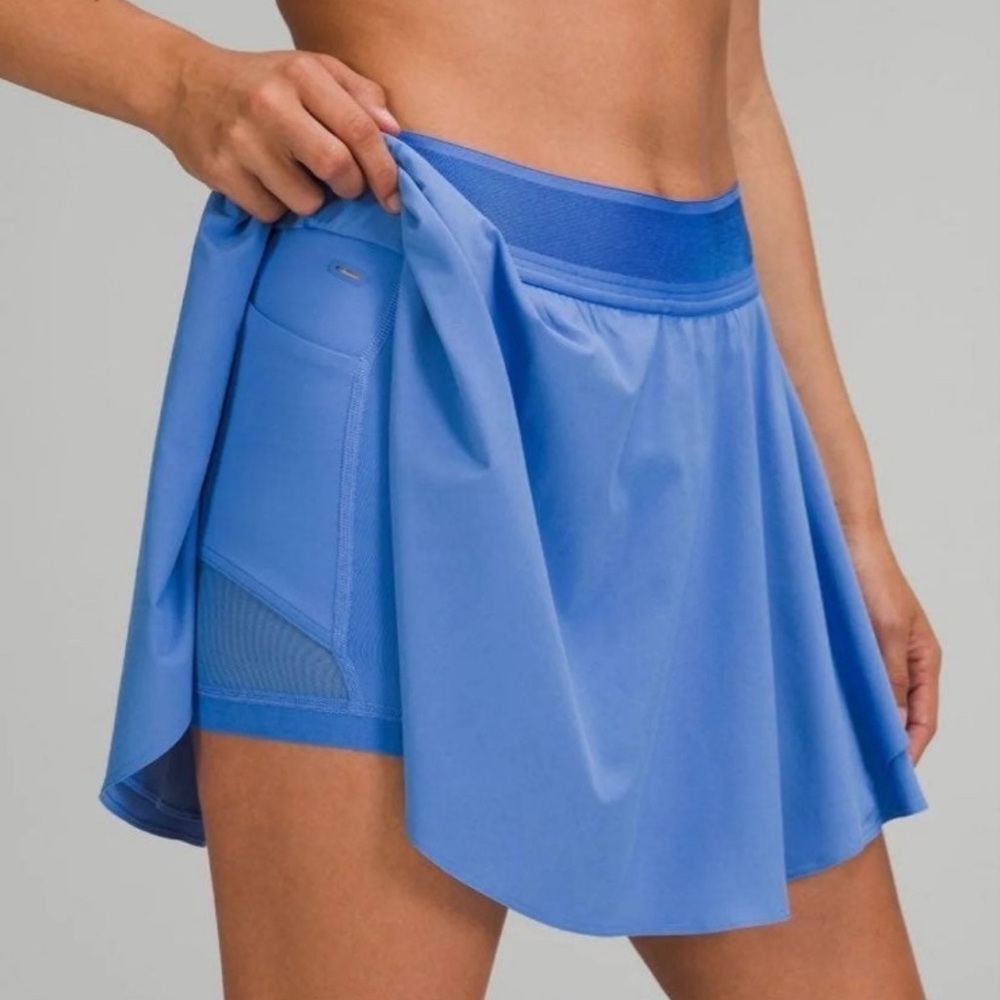 NWT size 10 LuluLemon Court Rival HR skirt *long